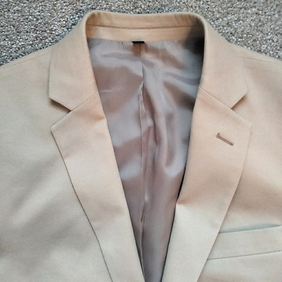 NWT 42R J.Crew Factory Thompson University Blazer TruTemp Khaki Twill Sport Coat - Picture 5 of 15